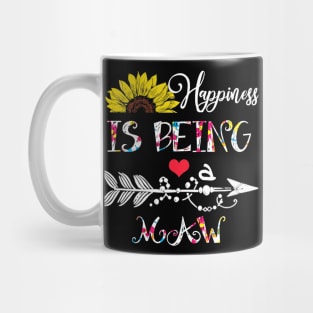 Happiness is being a maw mothers day gift Mug